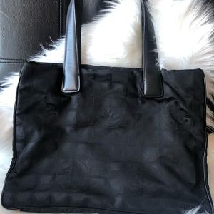 Authentic Chanel Nylon book tote